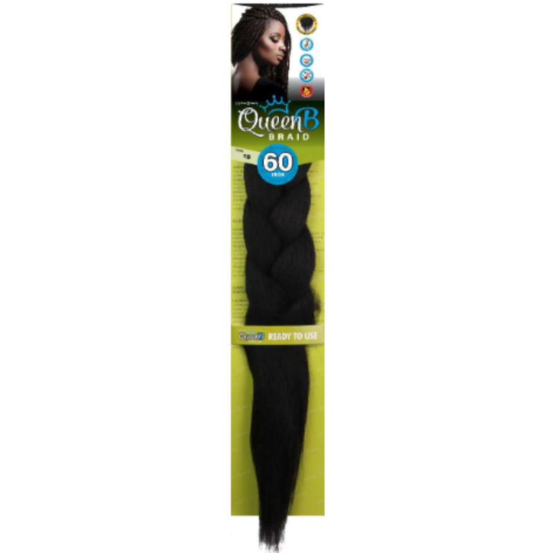 60 Inch Braiding hair - #1B 60 Inch Braiding hair - #1B JBS Hair