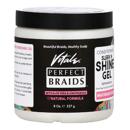 Vitale Perfect Braid Conditioning Sleek Shine Gel Maximum Hold Vitale