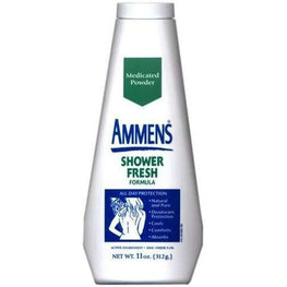 Ammens Medicated Powder Scented Fresh 11 Oz Ammens