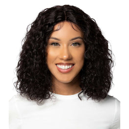 Bare Beauty - Human Hair Wig 360 Lace Beach Wave #Natural Color Urban Beauty