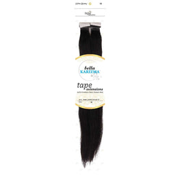 Human Hair Bella Karizma Tape Hair Extension 22 Inch 1B Urban Beauty