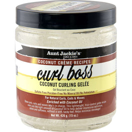 Aunt Jackies Coconut Creme Curl Boss 15 Oz Aunt Jackies
