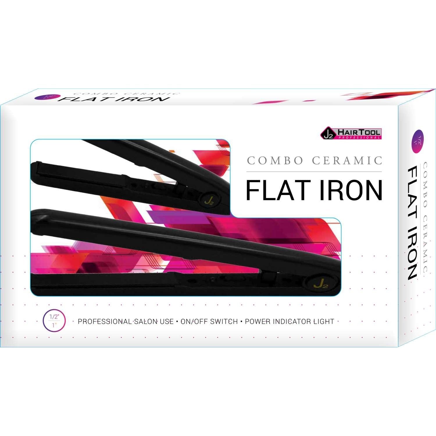 J2 Hair Tools Backstage Flat Iron 1-14 J2 Hair Tools Backstage Flat Iron 1-14 J2
