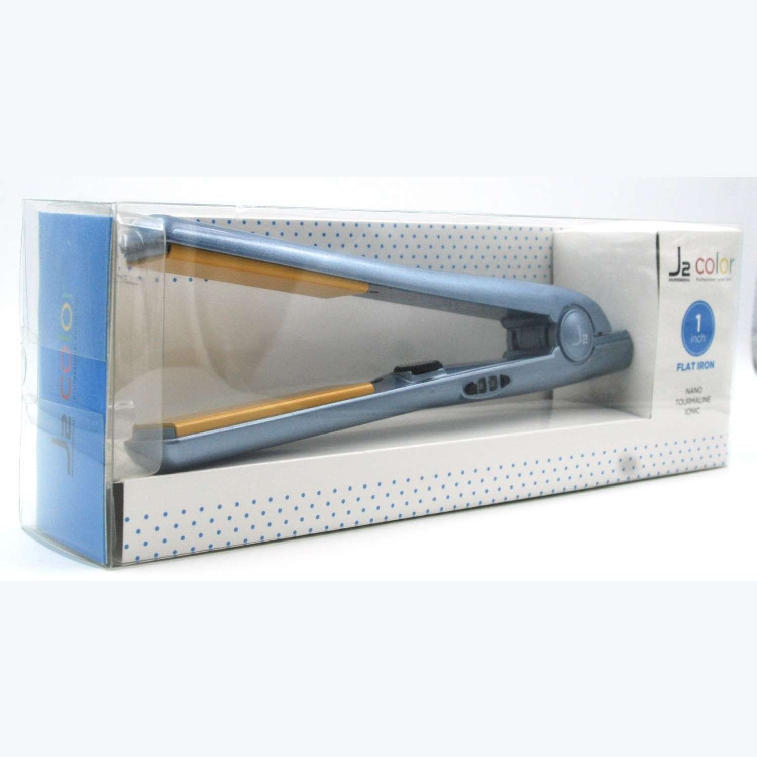 J2 Hair Tools Color Flat Iron Metallic Blue J2 Hair Tools Color Flat Iron Metallic Blue J2 Hair Tools