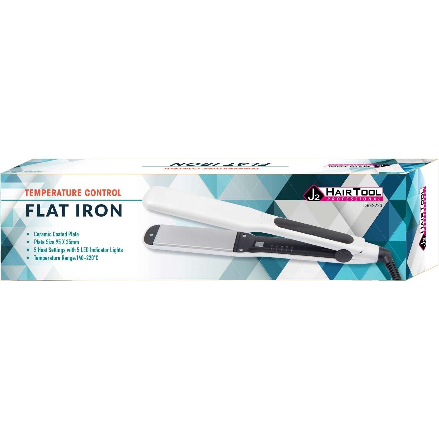 J2 Hair Tool Flat Iron 112 With Temperature Control J2 Hair Tool Flat Iron 112 With Temperature Control J2 Hair Tools
