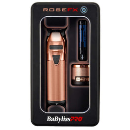 FX One Rosefx All Metal Interchangeable Battery Trimmer BabylissPro