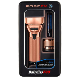 FX One Rosefx All Metal Interchangeable Battery Double Foil Shaver BabylissPro