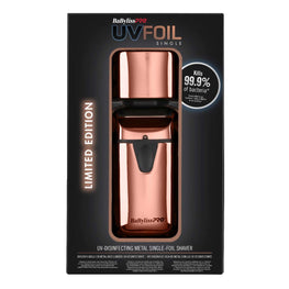 Babyliss Uvfoil Uv Single Foil Shaver Rose Gold BabylissPro