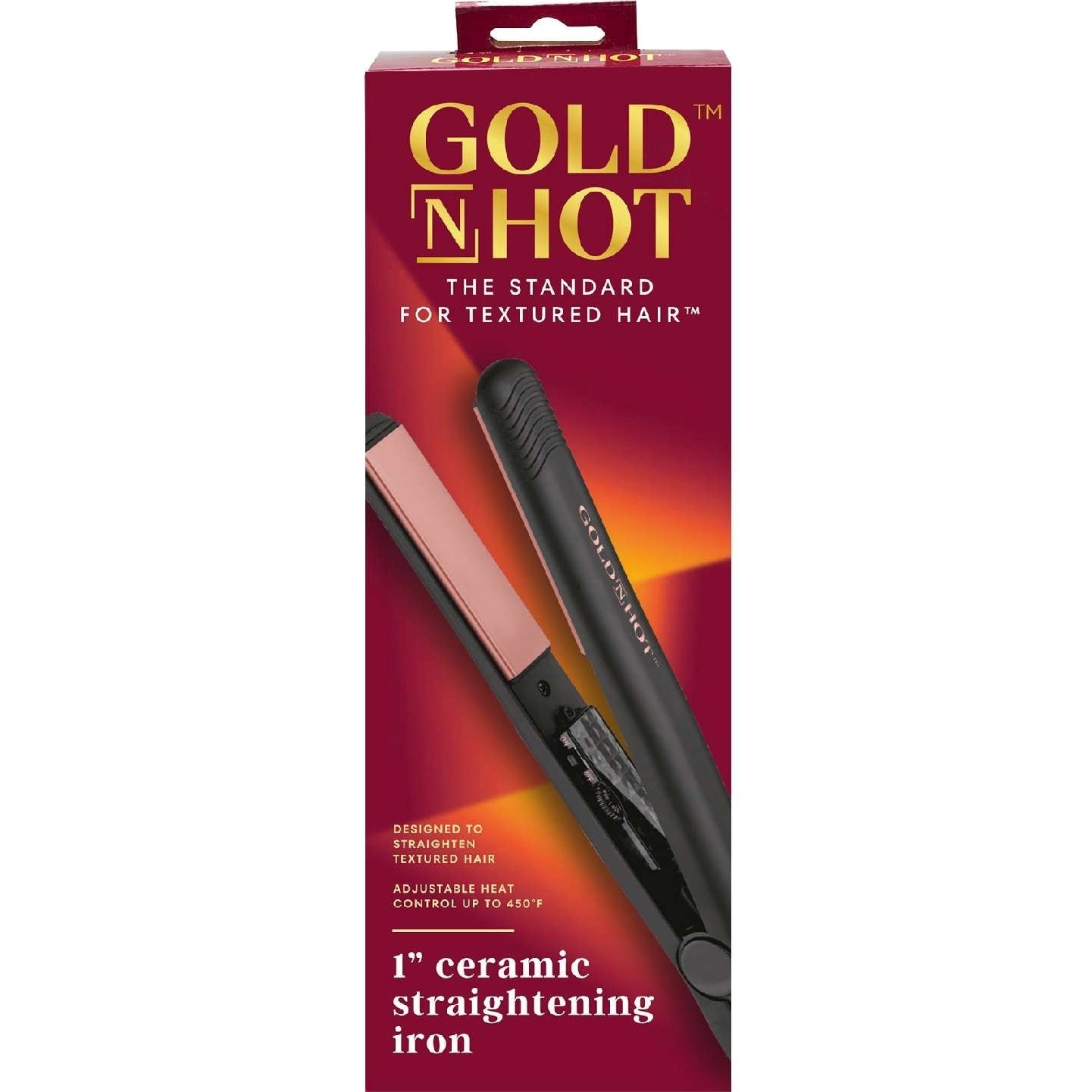 Gold N Hot Flat Iron Ceramic Rose Gold 1 Inch Gold N Hot Flat Iron Ceramic Rose Gold 1 Inch Gold N Hot