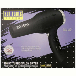 Hot Tools Ionic Anti-Static Professional Dryer Black 1875W Hot Tools