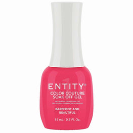Entity Color Couture Soak Off Gel Barefoot And Beautiful 0.5 Fl Oz ENTITY