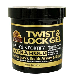 Okay Twist And Lock Gel- Restore And Fortify- Extra Hold Okay