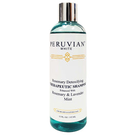 Peruvian White Rosemary Detoxifying Therapeutic Shampoo 12 Oz Peruvian White