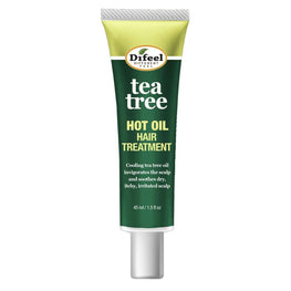 Difeel Hot Oil Hair Treatment Tea Tree 1.5 Oz Sunflower