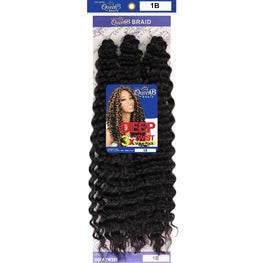 Urban Beauty Queen B Braid Synthetic Butterfly Goddess Locs 3X Value Pack 14 Inch Color 1B Urban Beauty