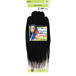 4X Senegal Box Braid Multi Pack-1B Urban Beauty