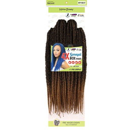 4X Senegal Box Braid Multi Pack-Mt1B27 Urban Beauty