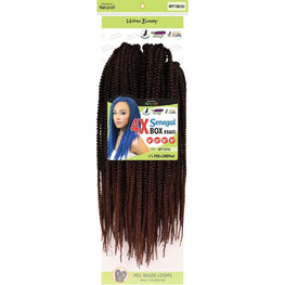 4X Senegal Box Braid Multi Pack-Mt1B30 Urban Beauty