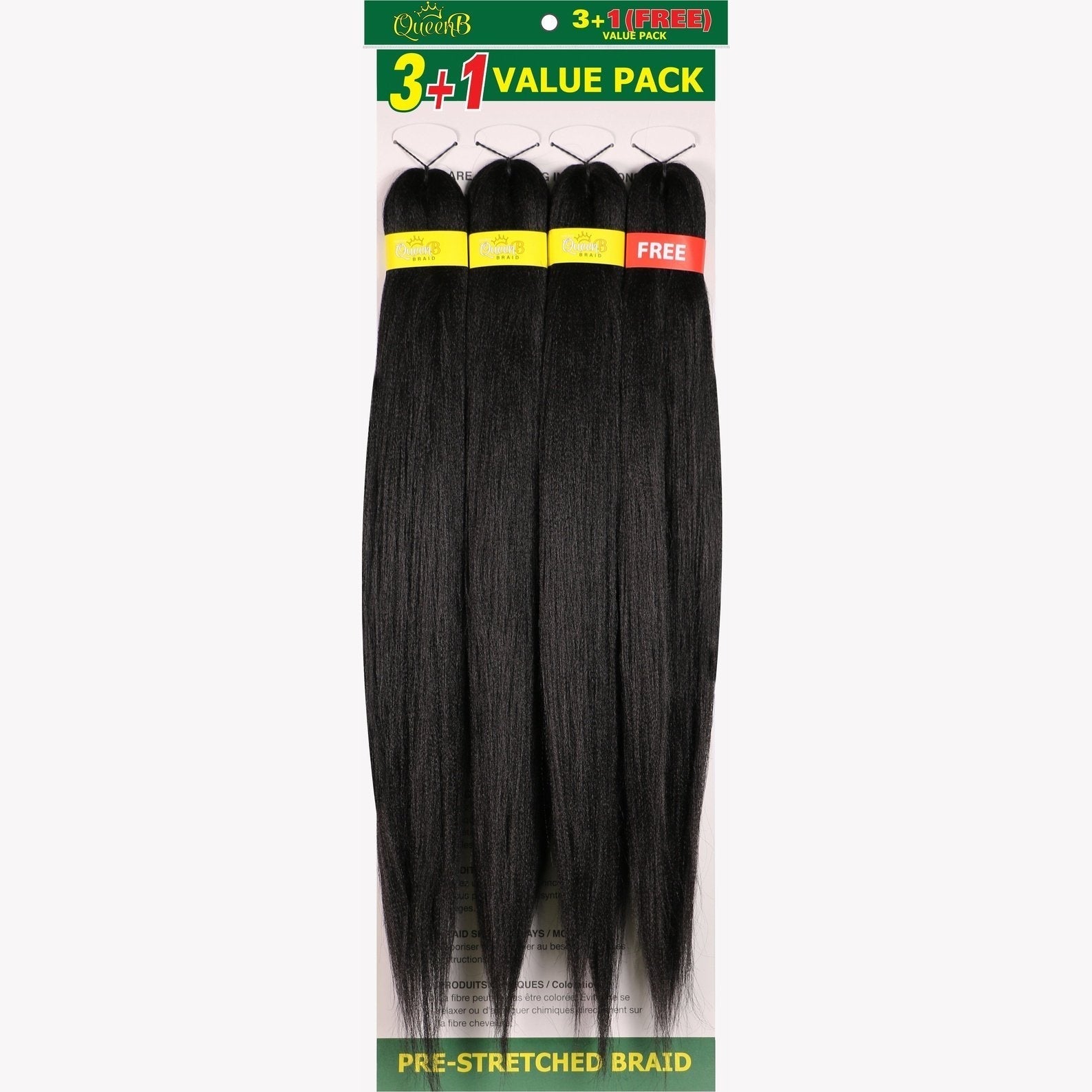 Queen B Pre-Stretched Value Pack Queen B Pre-Stretched Value Pack URBAN BEAUTY