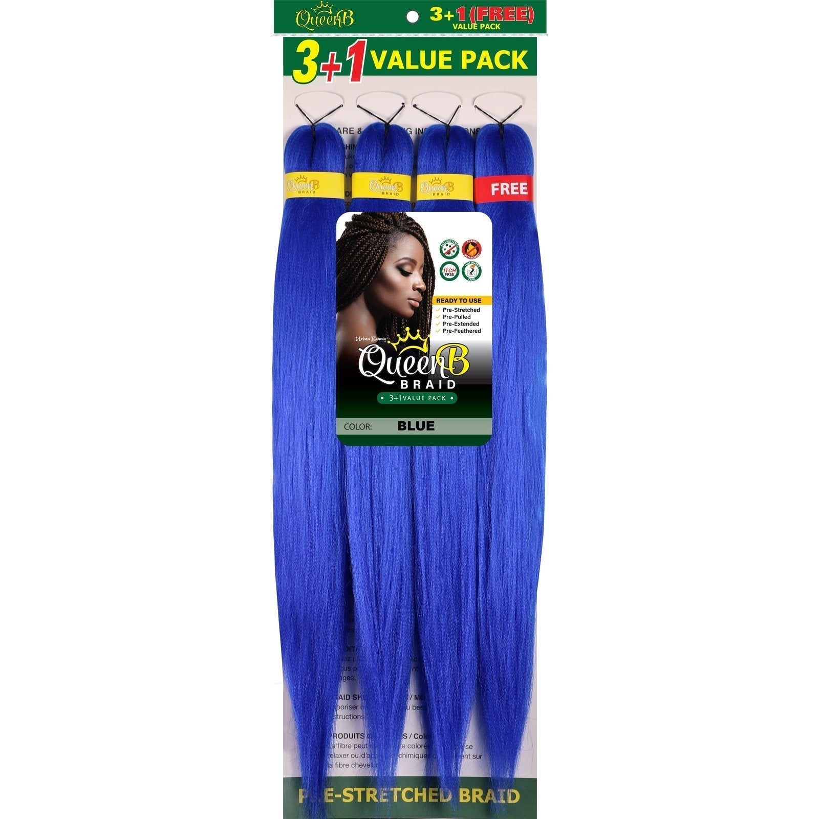 Queen B Pre-Stretched Value Pack Queen B Pre-Stretched Value Pack URBAN BEAUTY