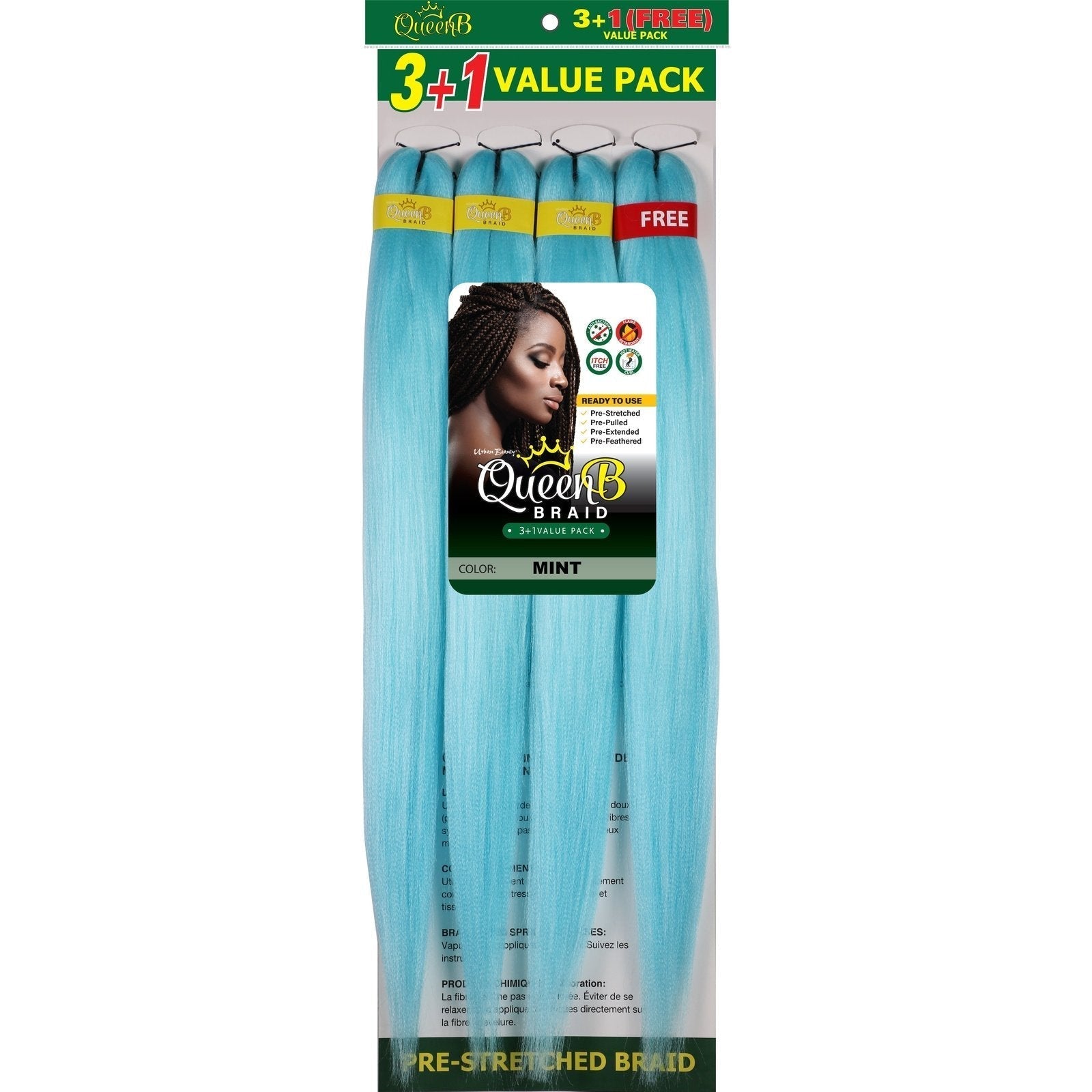 Queen B Pre-Stretched Value Pack Queen B Pre-Stretched Value Pack URBAN BEAUTY