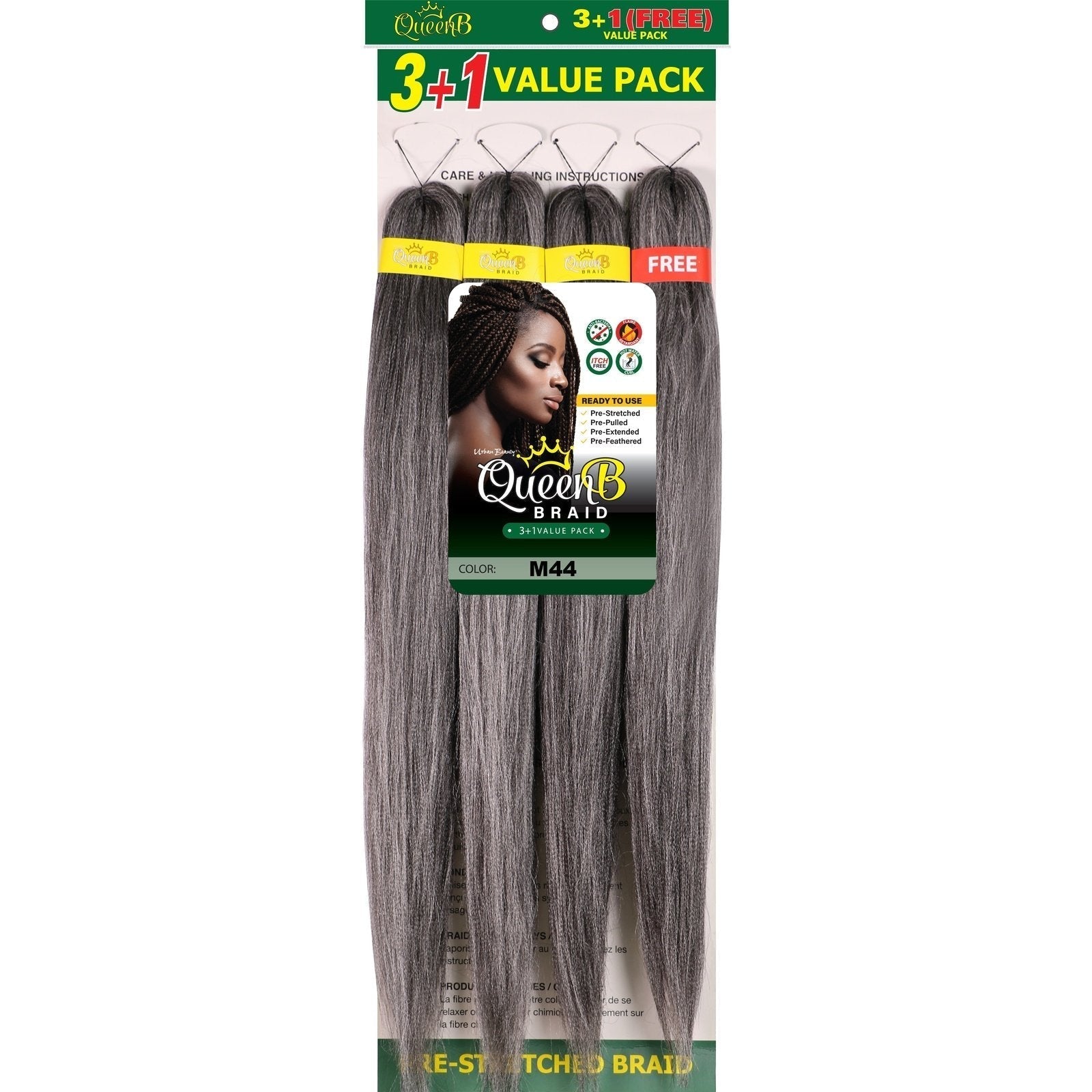 Queen B Pre-Stretched Value Pack Queen B Pre-Stretched Value Pack URBAN BEAUTY