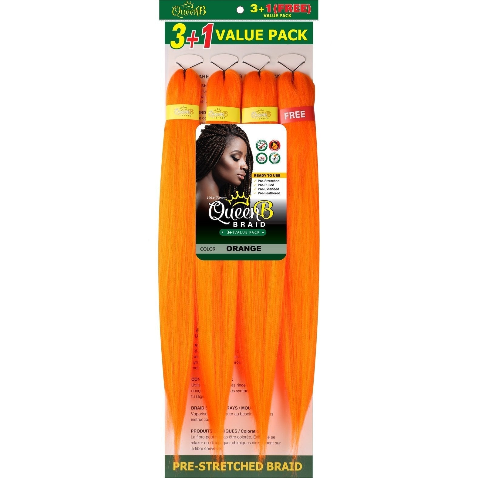 Queen B Pre-Stretched Value Pack Queen B Pre-Stretched Value Pack URBAN BEAUTY