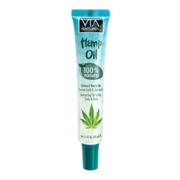 Via Natural 100 % Natural Oils- Hemp Oil 1.5 Oz (24) Via Naturals