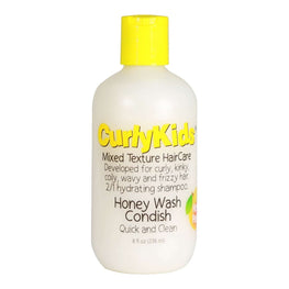 Curly Kids Honey Wash Condish 8 Oz Curly Kids