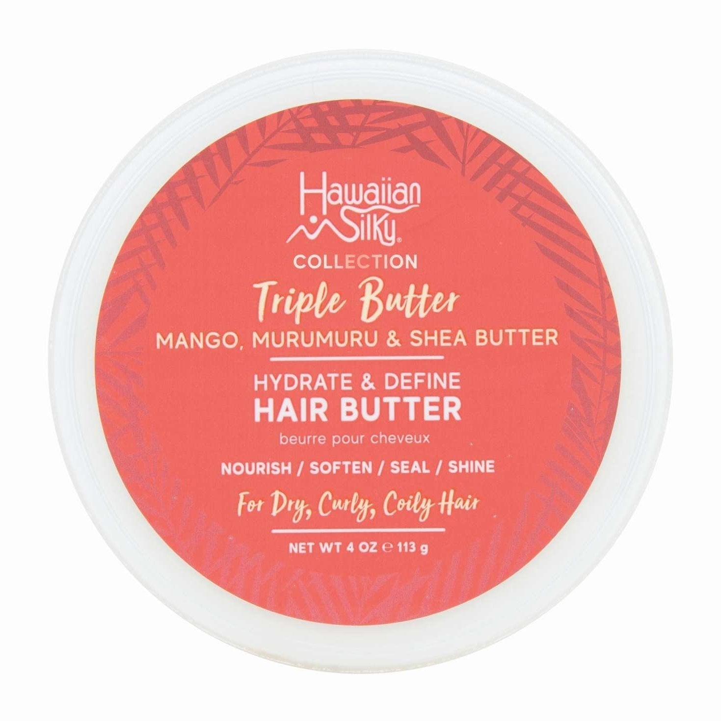 Hawaiian Silky Collection Triple Butter Hydrate  Define Hair Butter Hawaiian Silky Collection Triple Butter Hydrate  Define Hair Butter HAWAIIAN SILKY