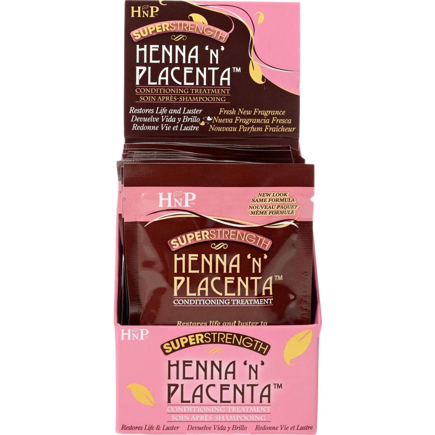Henna-N-Placenta Pack Super Henna-N-Placenta Pack Super 12-Piece Display Hask