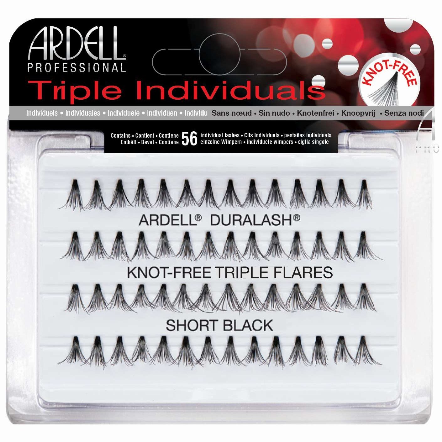 Ardell Triple Individuals Short Black Ardell Triple Individuals Short Black ARDELL