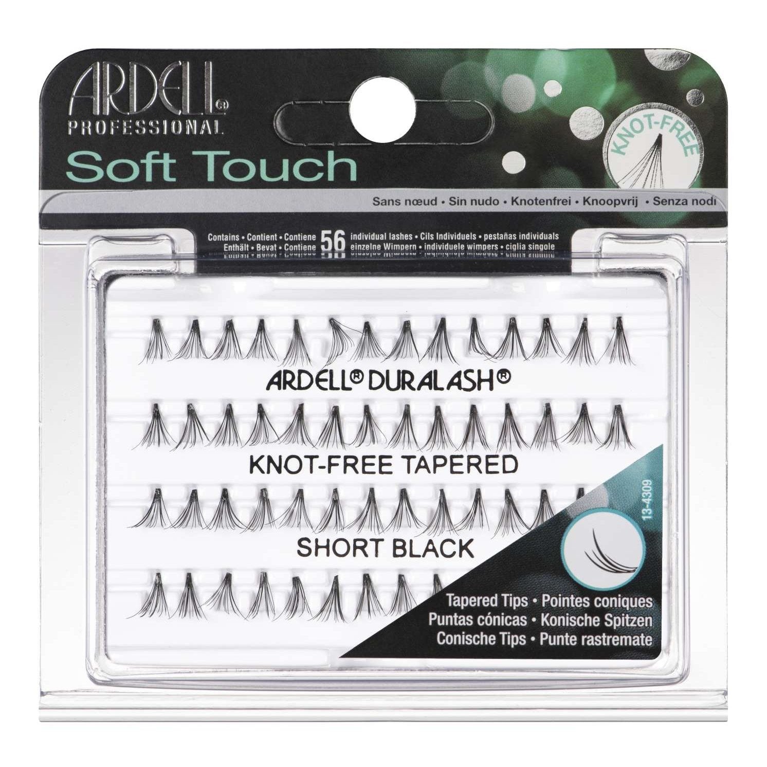 Ardell Soft Touch Knot-Free Tapered Individuals - Short Black Ardell Soft Touch Knot-Free Tapered Individuals - Short Black ARDELL