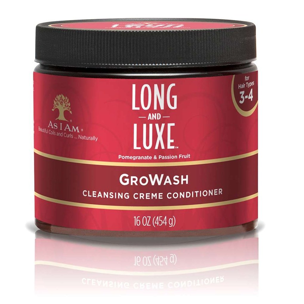 As I Am Long Luxe Growash Cleansing Creme Conditioner As I Am Long Luxe Growash Cleansing Creme Conditioner AS I AM