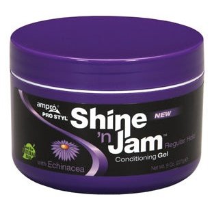 Ampro Shine 'N Jam Conditioning Gel Regular Hold 8 oz. Ampro Shine 'N Jam Conditioning Gel Regular Hold 8 oz. AMPRO