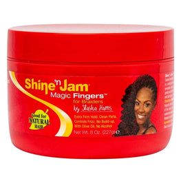 Ampro Shine-N-Jam Magic Fingers For Braids Gel 8oz AMPRO