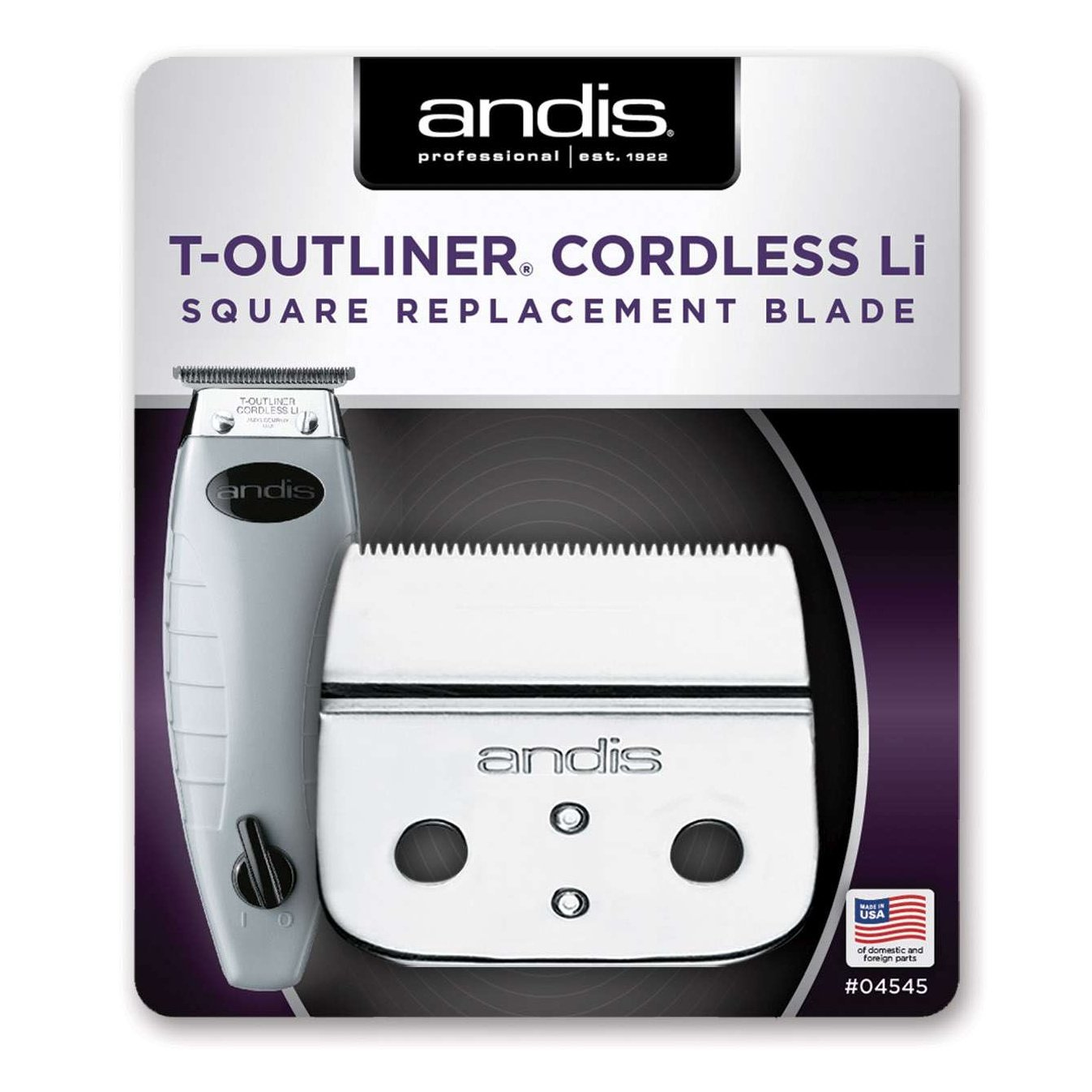 Andis Replacement Square Blade For Cordless T-Outliner Andis Replacement Square Blade For Cordless T-Outliner ANDIS