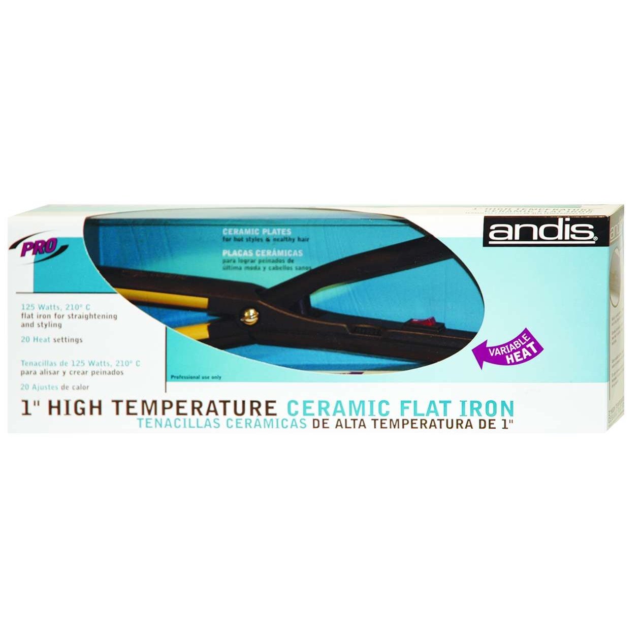 Andis Flat iron Gold Ceramic Andis Firon Gold Ceramic ANDIS