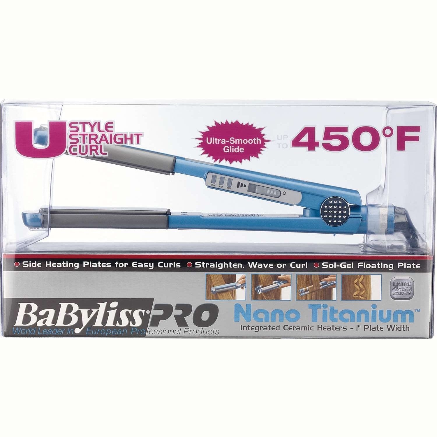 Babylisspro Nano Titanium U Styler Babylisspro Nano Titanium U Styler BABYLISS