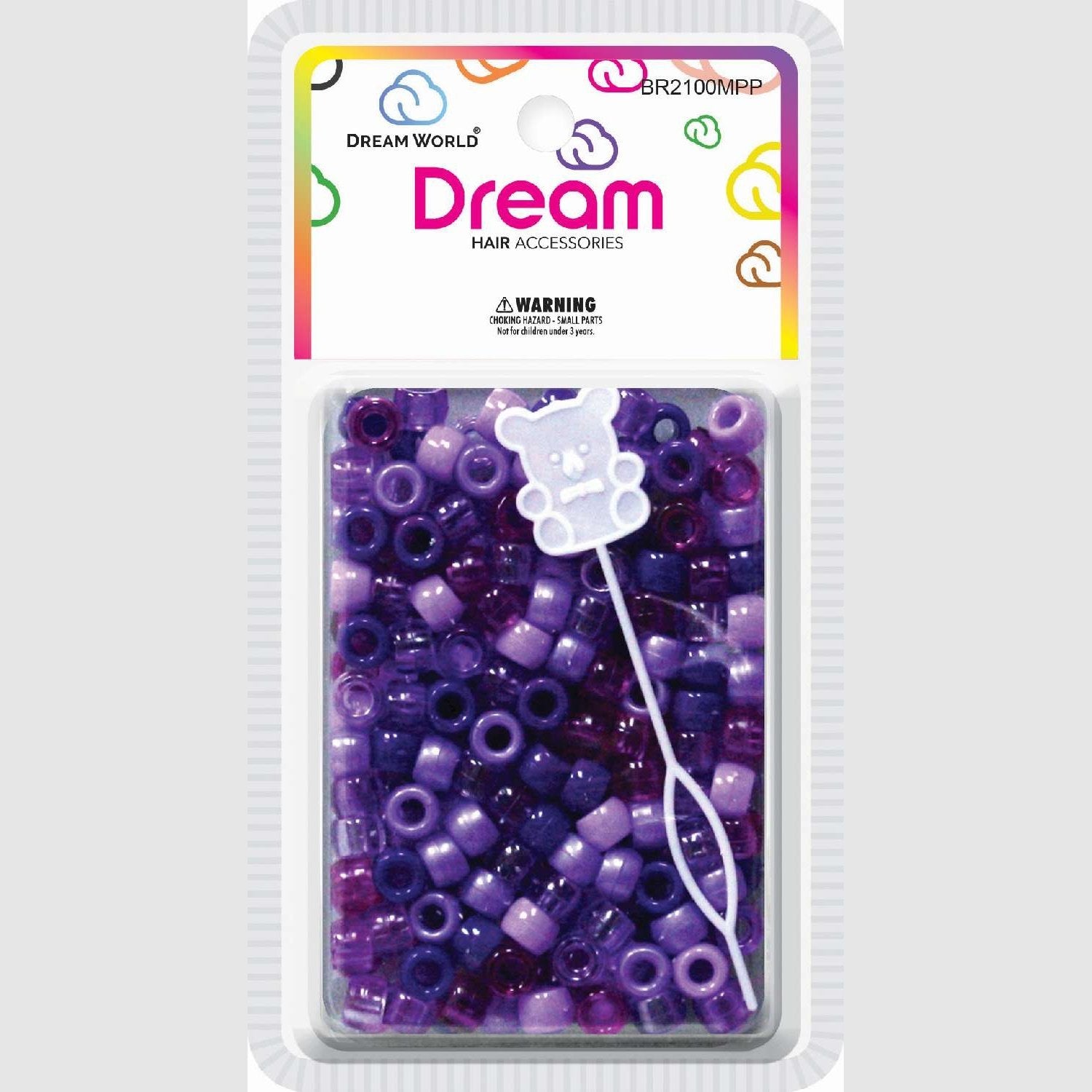 Chloe Bead Round 200 Mix Purple Chloe Bead Round 200 Mix Purple CHLOE