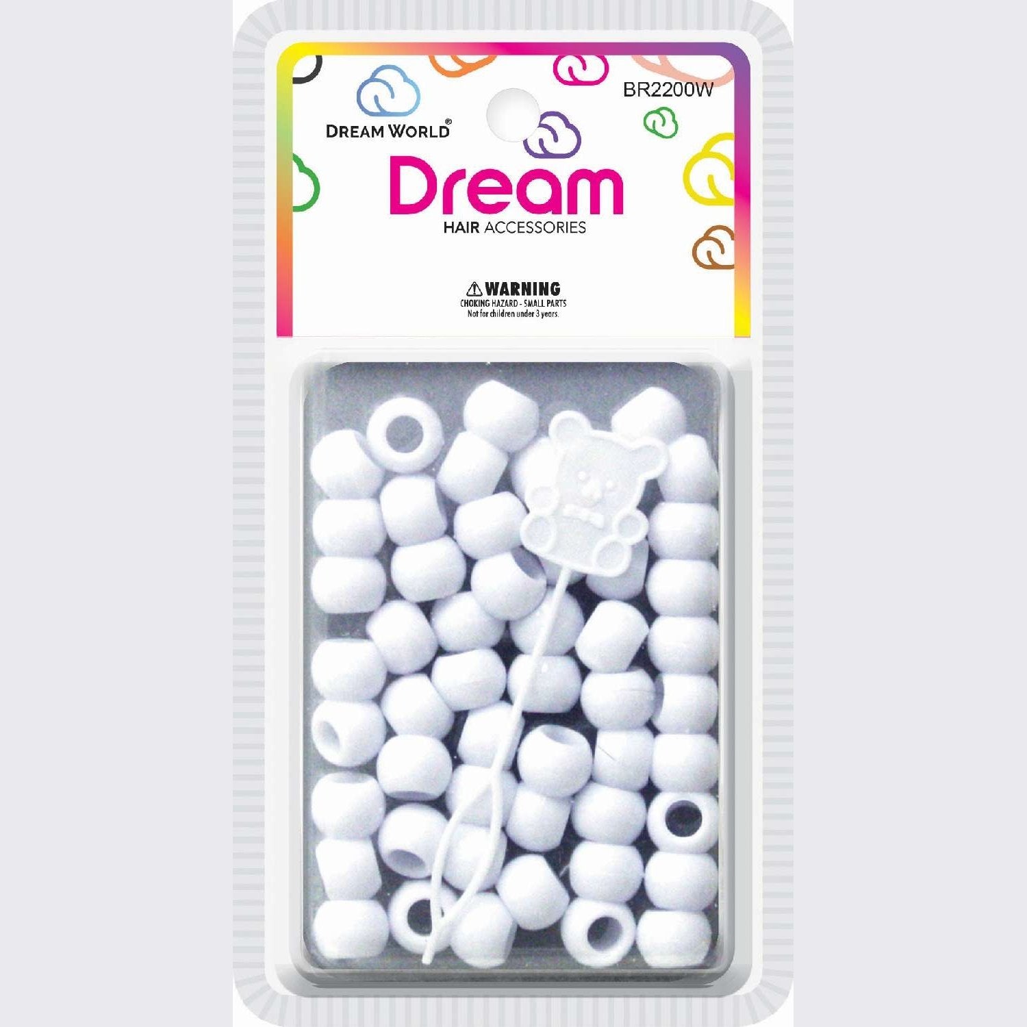 Chloe Bead Round Big 60 White Chloe Bead Round Big 60 White CHLOE