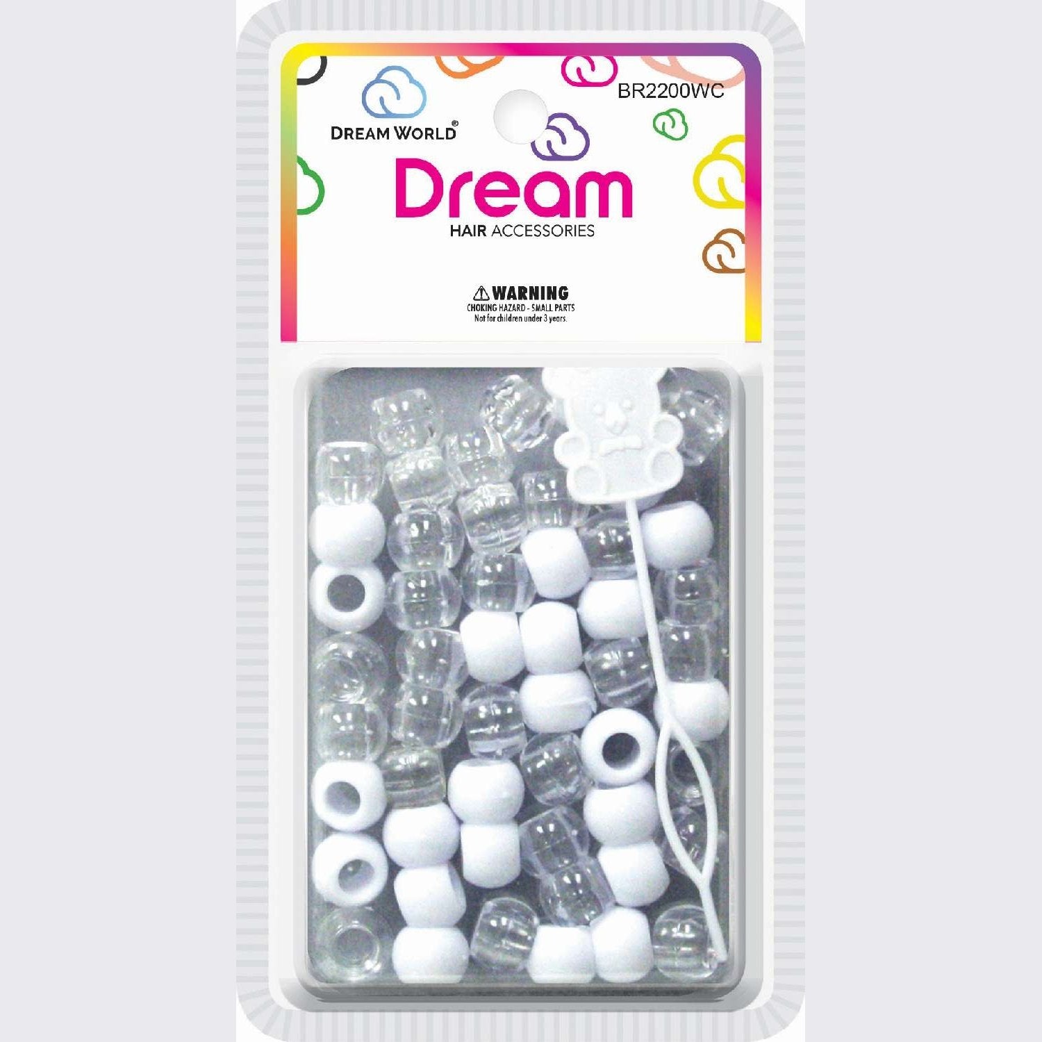 Chloe Bead Round Big 60 Whiteclear Chloe Bead Round Big 60 Whiteclear CHLOE