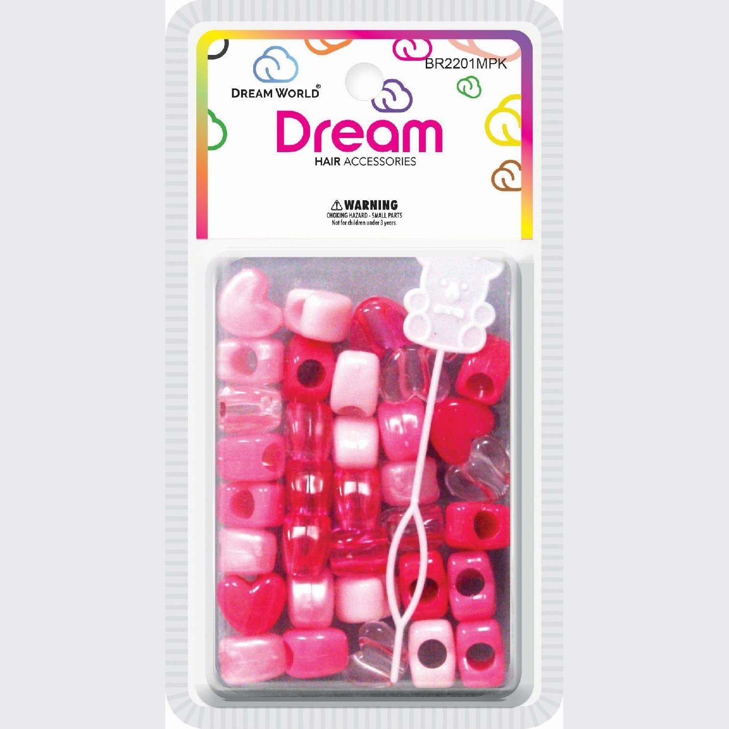 Chloe Bead Heart Big Pink Chloe Bead Heart Big Pink CHLOE