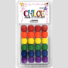 Chloe Bead 2450 Wood Rainbow CHLOE