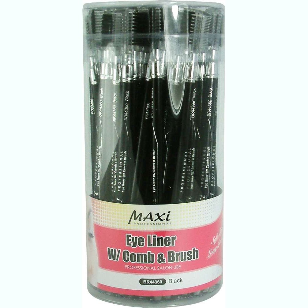 Brittny Eyeliner W Comb Brush Black Brittny Eyeliner W Comb Brush Black BRITTNY