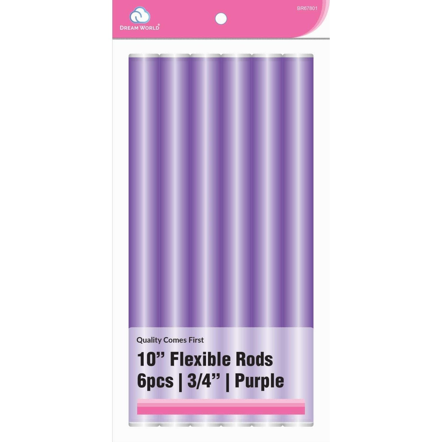 Brittny Rod Flex 10 Purple 6Ct - 0.75 Brittny Rod Flex 10 Purple 6Ct - 0.75
