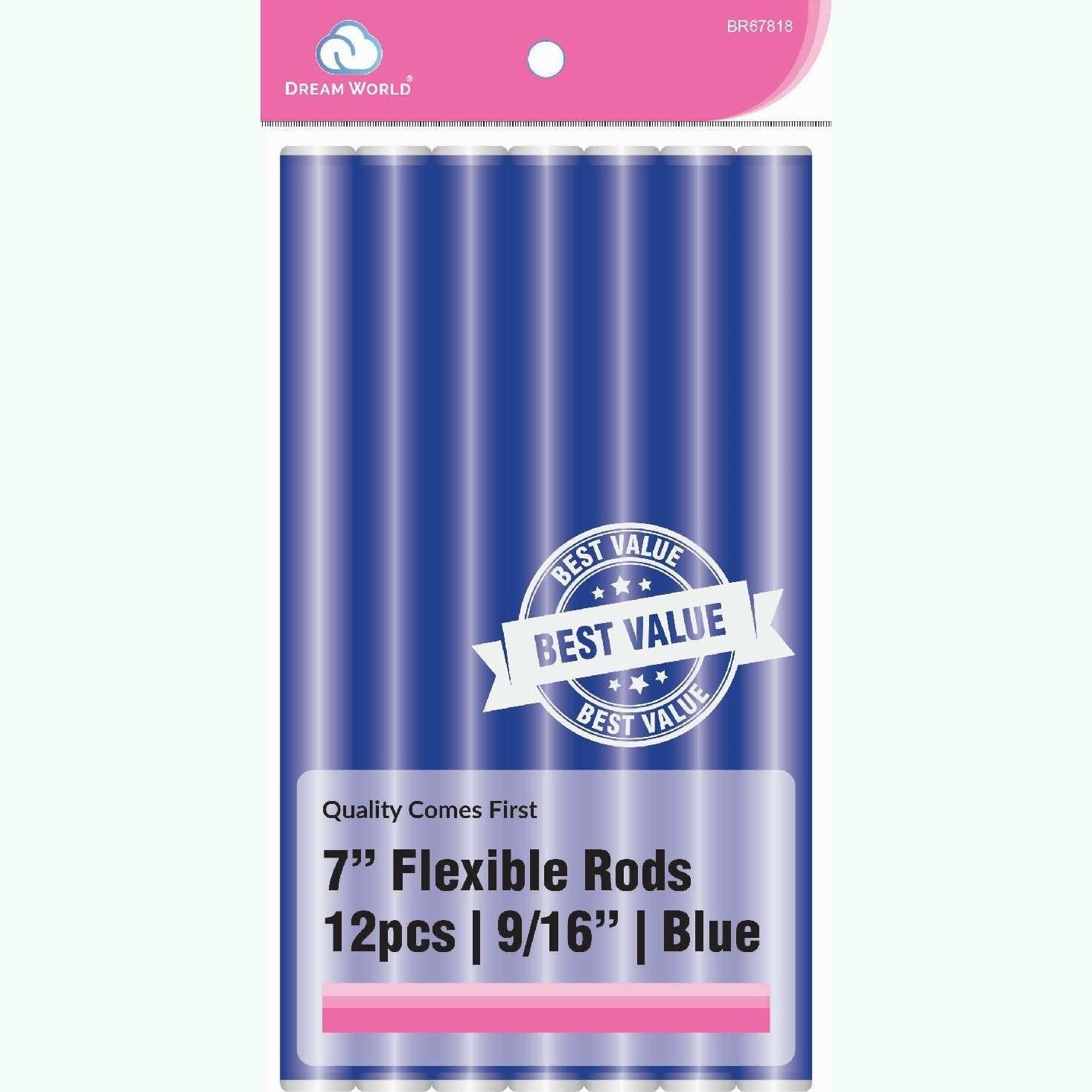 Brittny Rod Flex 7 V/P Blue 12Ct - 9/16 Brittny Rod Flex 7 V/P Blue 12Ct - 9/16 BRITTNY