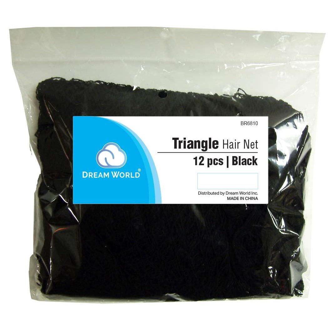 Brittny Hairnet Triangle Cotton 12Pk Brittny Hairnet Triangle Cotton 12Pk BRITTNY