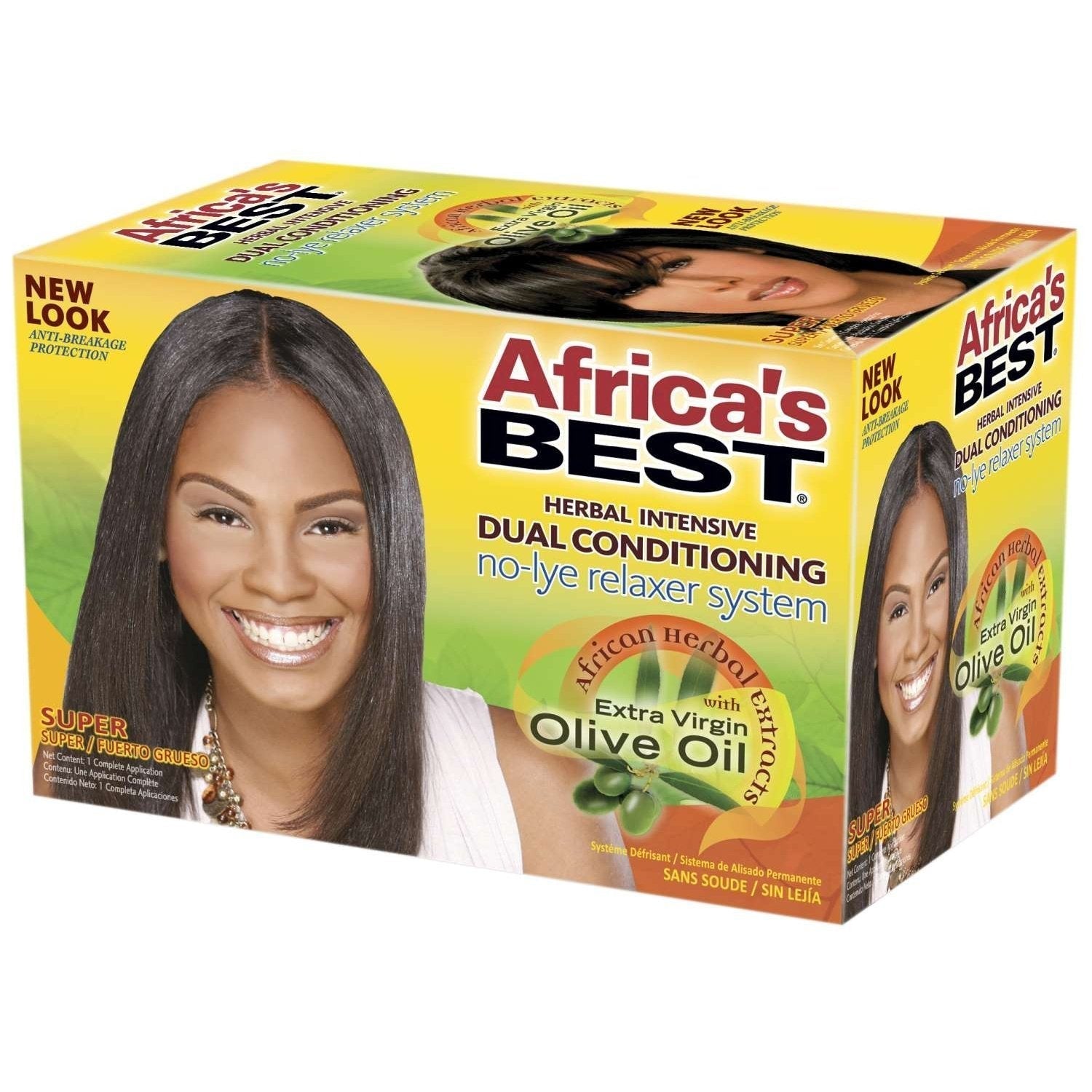 Africas Best No-Lye Relaxer Kit Super Africas Best No-Lye Relaxer Kit Super AFRICAS BEST