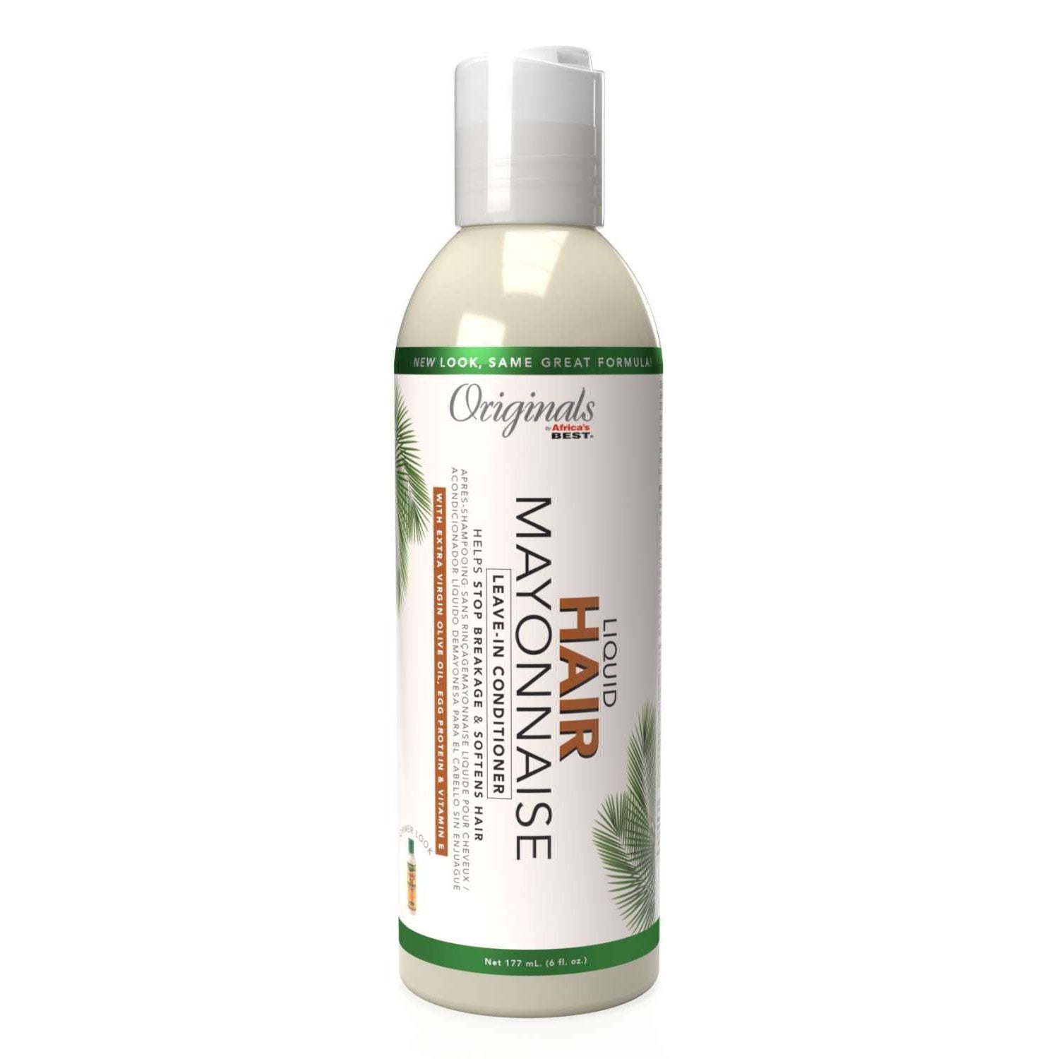 Africas Best Originals Liquid Hair Mayonnaise Leave-In Conditioner Africas Best Originals Liquid Hair Mayonnaise Leave-In Conditioner AFRICAS BEST
